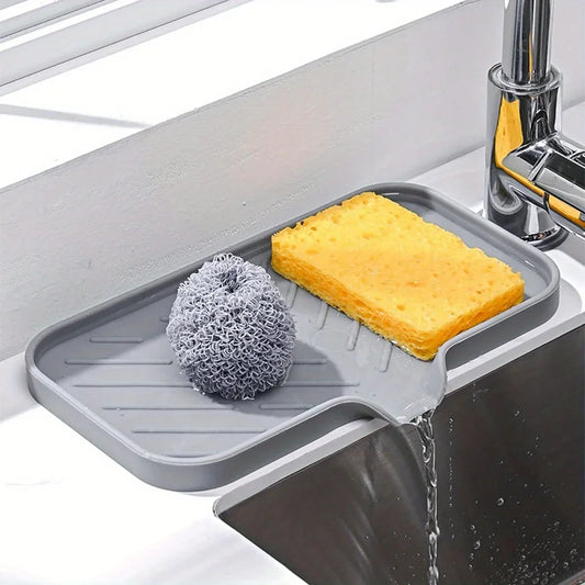 Sink Organizer Silicone Tray